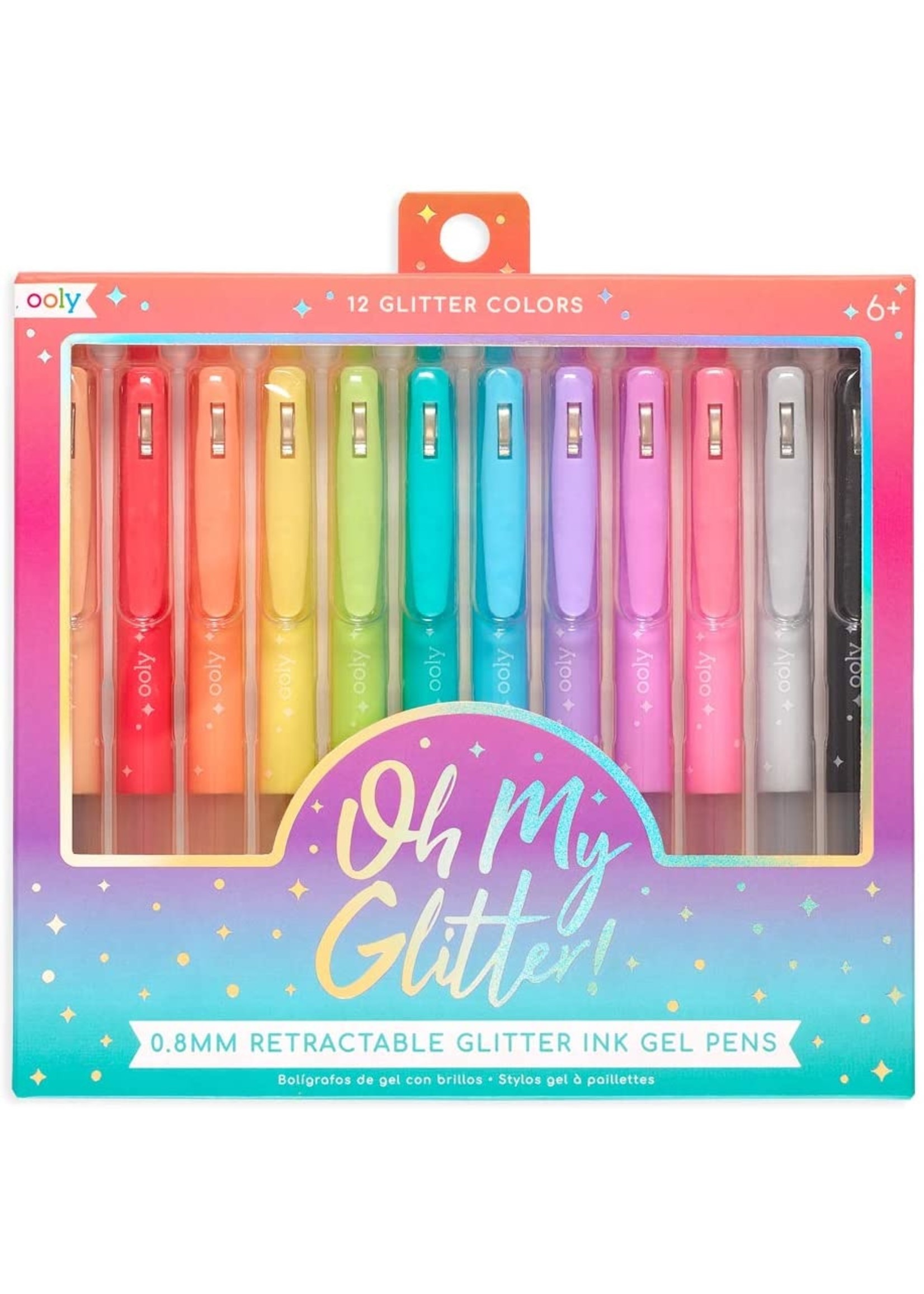 Ooly Oh My Glitter! Gel Pens - 12pk (6)