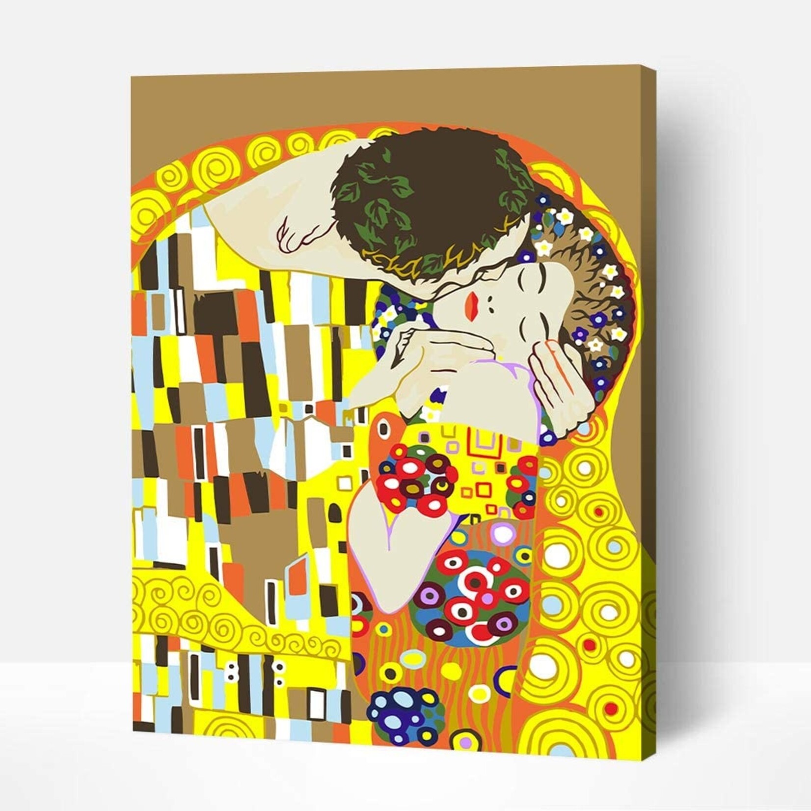 Wise Elk Artwille - Kiss (Modern) DIY Paint by Numbers