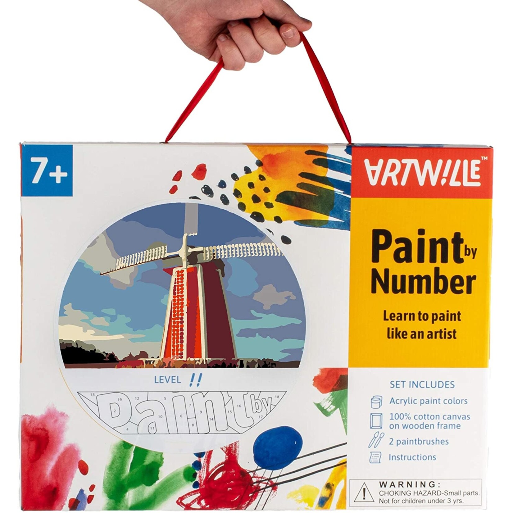 Wise Elk Artwille - Old Mill DIY Paint by Numbers