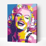Wise Elk Artwille - Marilyn Monroe DIY Paint by Numbers
