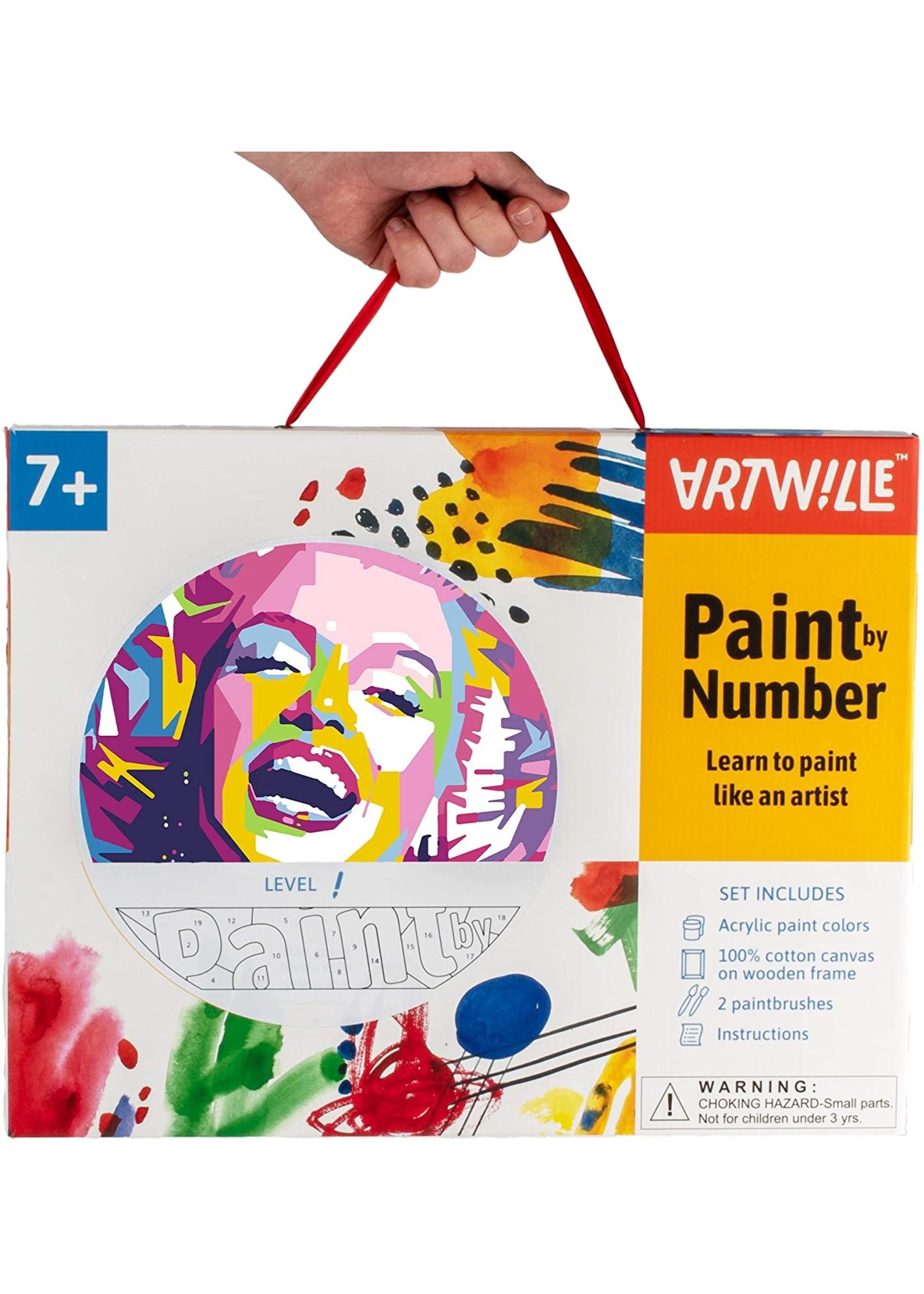 Wise Elk Artwille - Marilyn Monroe DIY Paint by Numbers