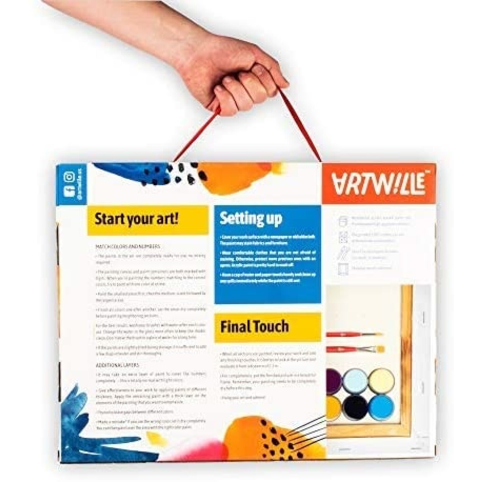 Wise Elk Artwille - Pop Art (Woman Reclined) DIY Paint by Numbers