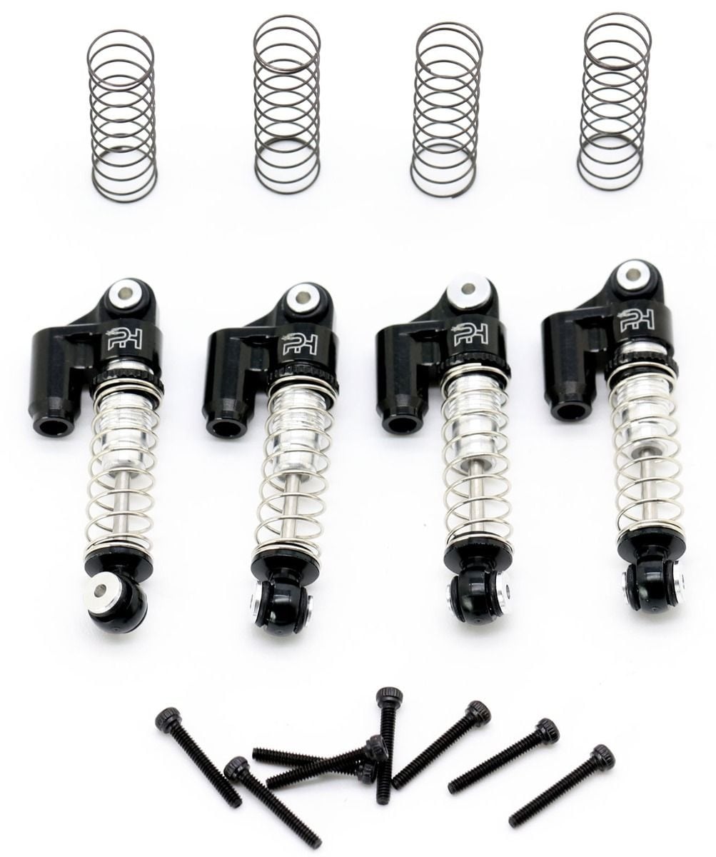 PHBPHSCX2401 - SCX24 Aluminum Threaded Mini/Micro Shocks Front Rear