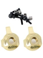 Power Hobby PHBPHSCX2407 - Brass Front Steering Knuckle Axial SCX24