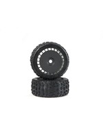 Arrma ARA550097 - dBoots Katar T Belted 6S Tire Set Glued - Black (2)