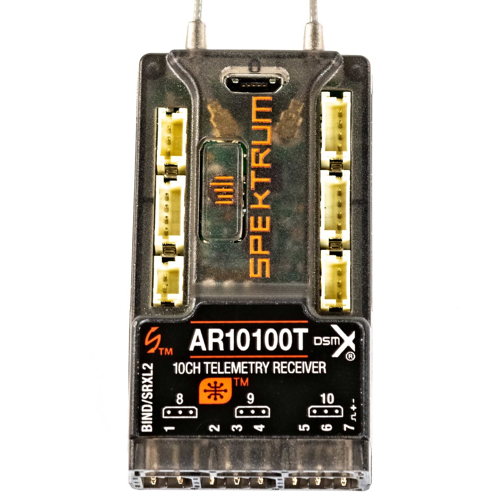 Spektrum AR10100T - DSMX 10-Channel Telemetry Receiver