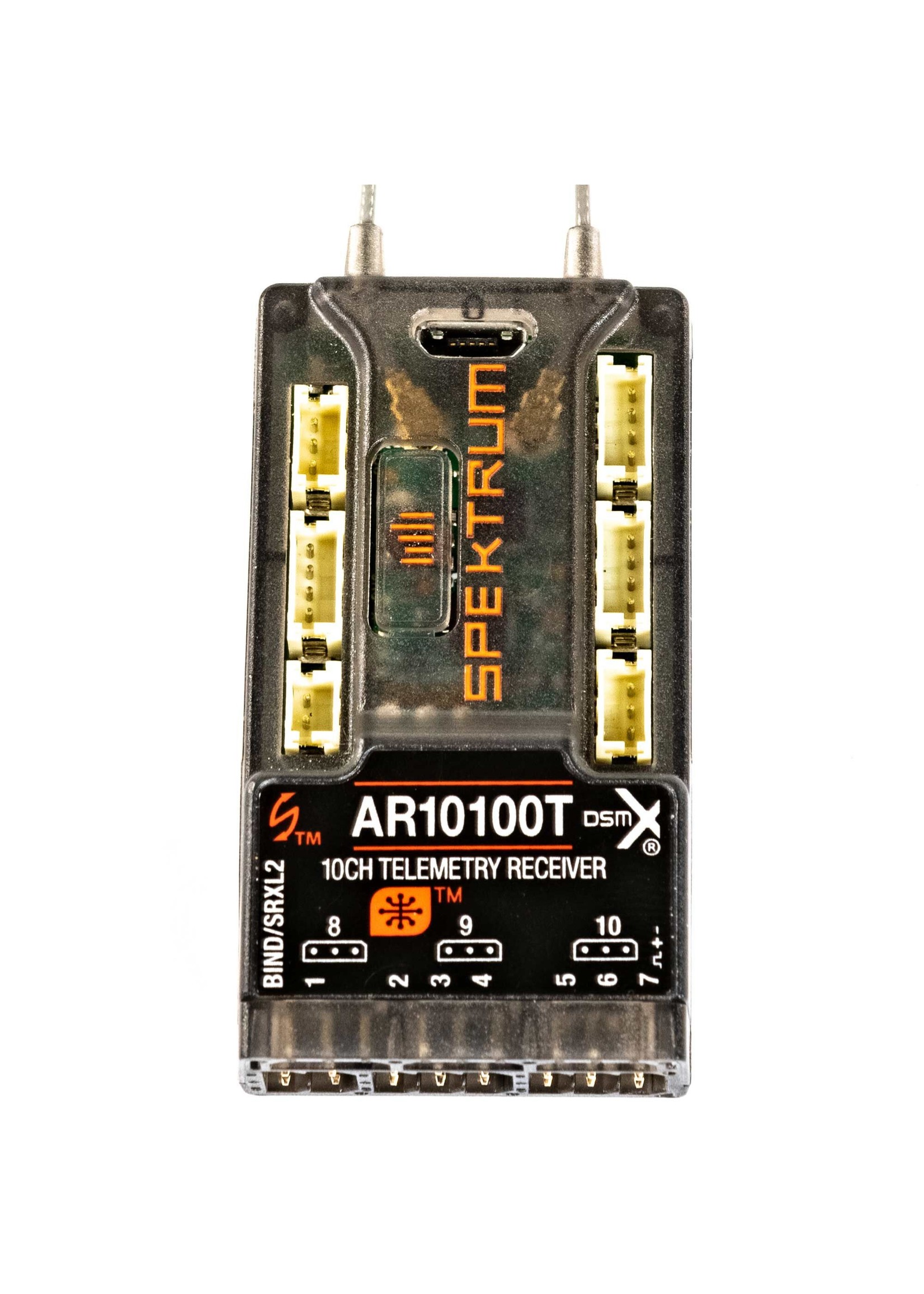 Spektrum AR10100T - DSMX 10-Channel Telemetry Receiver