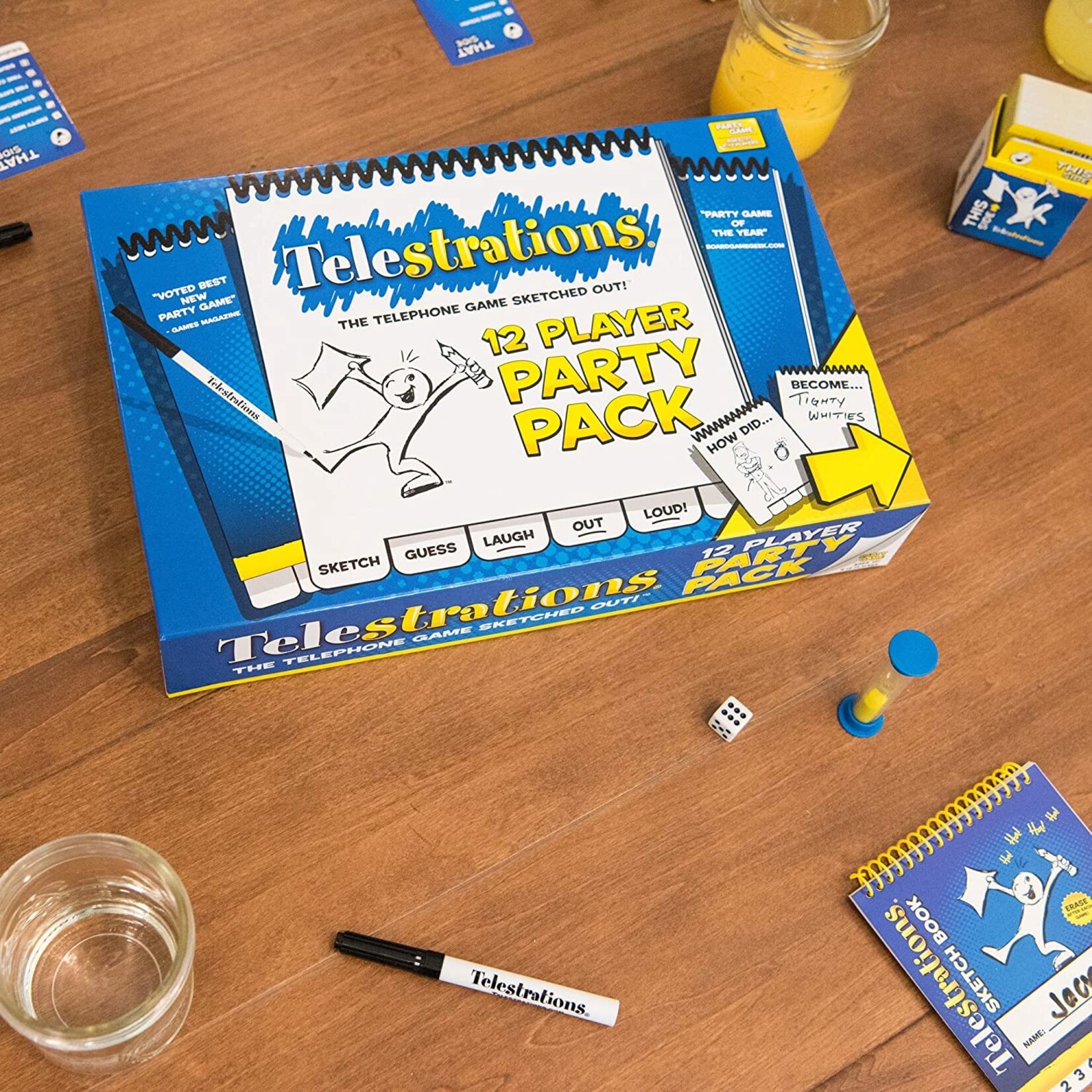 USAopoly Telestrations - 12 Player Party Pack