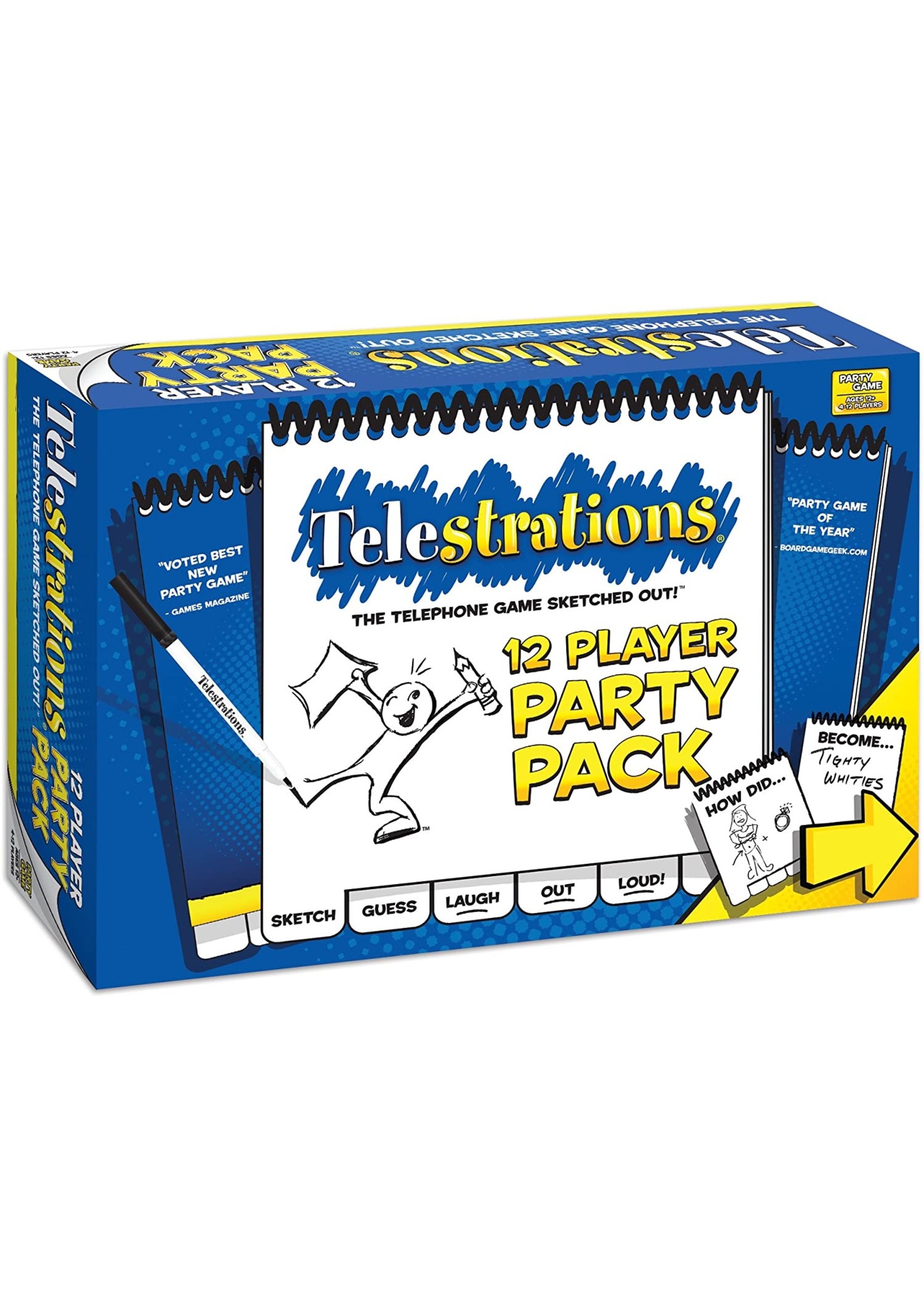 USAopoly Telestrations - 12 Player Party Pack