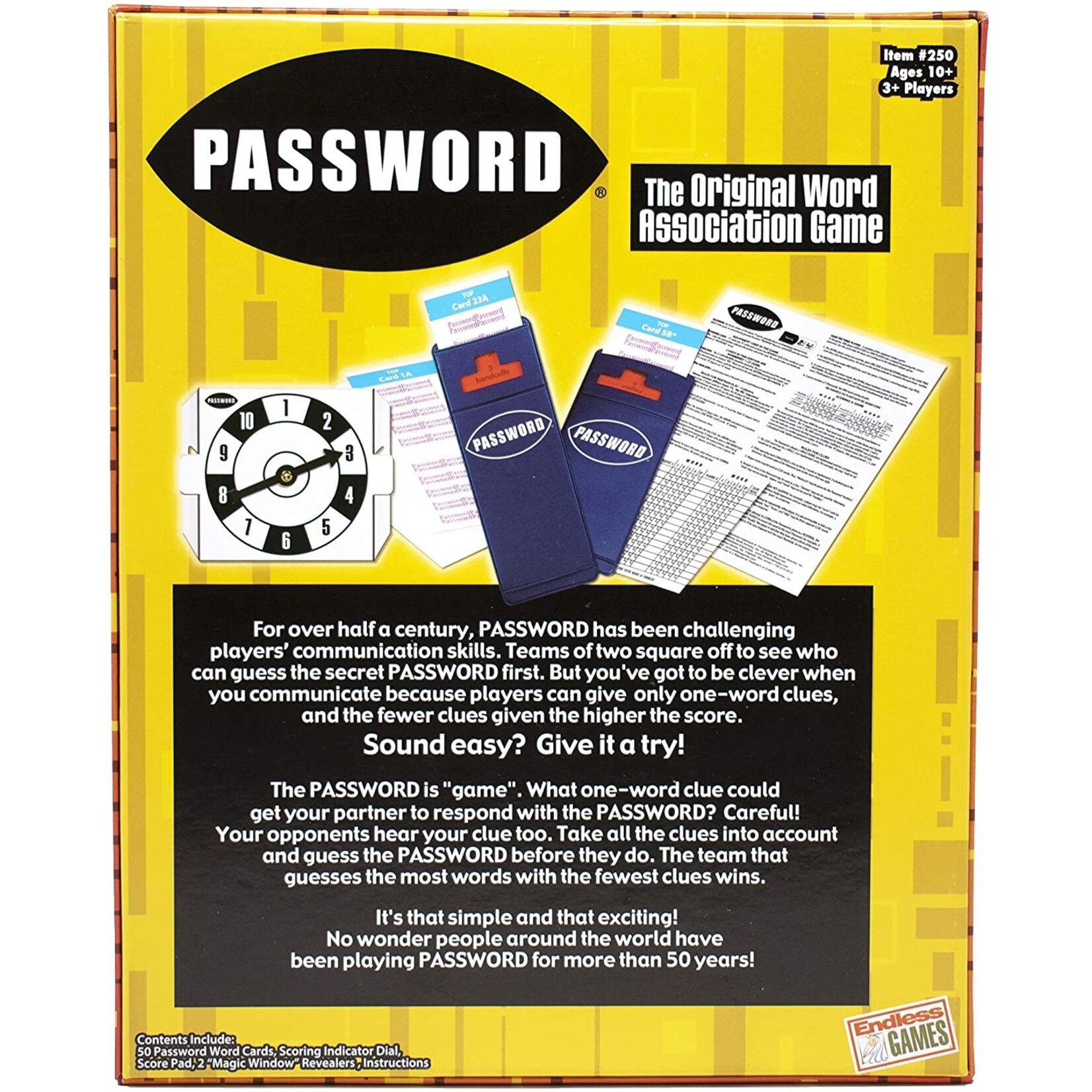 Endless Games Classic Password