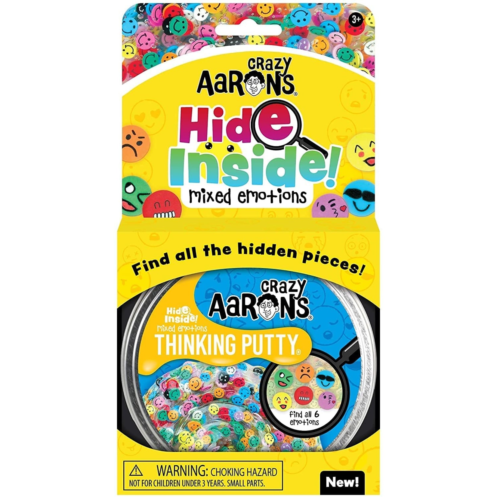 Crazy Aarons 3.2oz - Hide Inside Mixed Emotions Thinking Putty