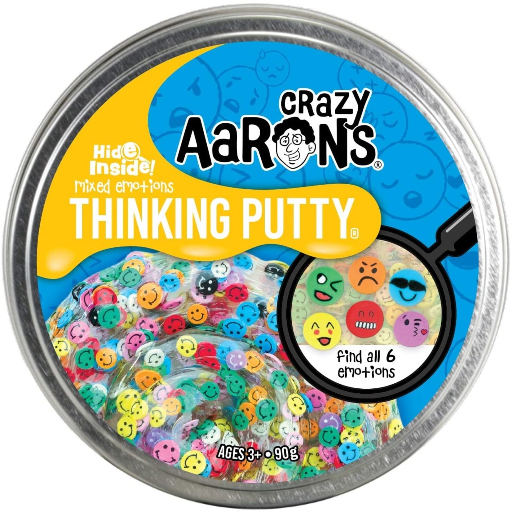 Crazy Aarons 3.2oz - Hide Inside Mixed Emotions Thinking Putty