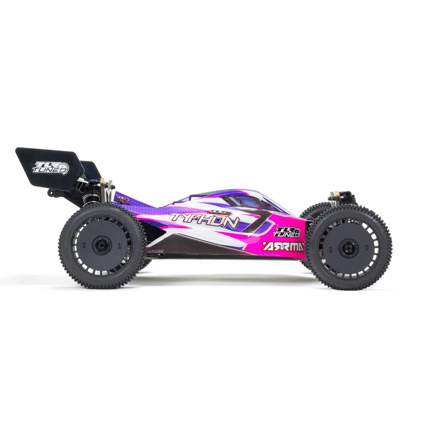 Arrma 1/8 TLR Tuned TYPHON 4WD Roller Buggy - Pink/Purple