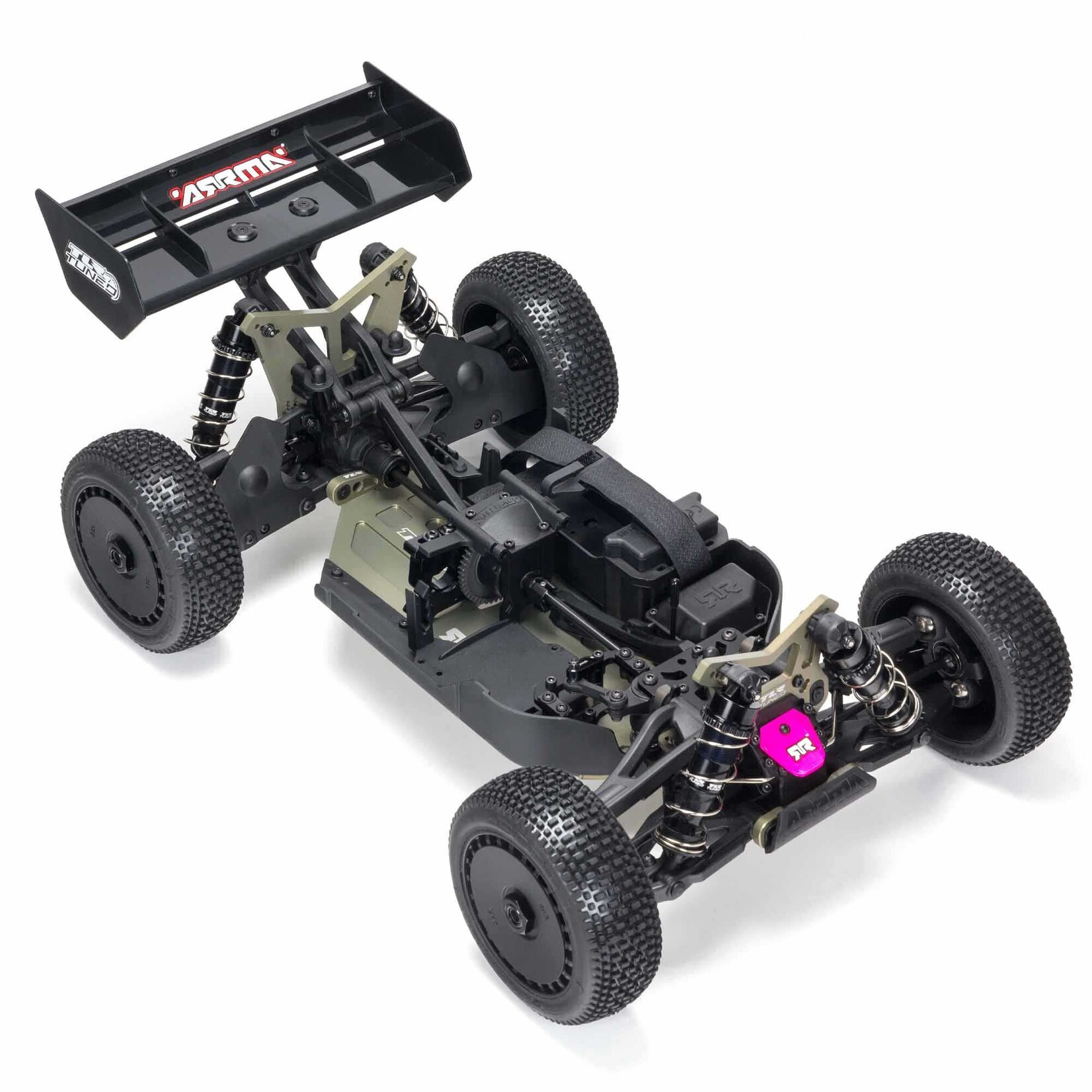 Arrma 1/8 TLR Tuned TYPHON 4WD Roller Buggy - Pink/Purple