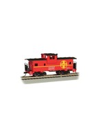 Bachmann 17704 - HO Santa Fe Red 36' Wide-Vision Caboose #999771
