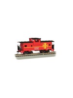 Bachmann 36' Wide Vision Caboose Santa Fe #999771- Red HO