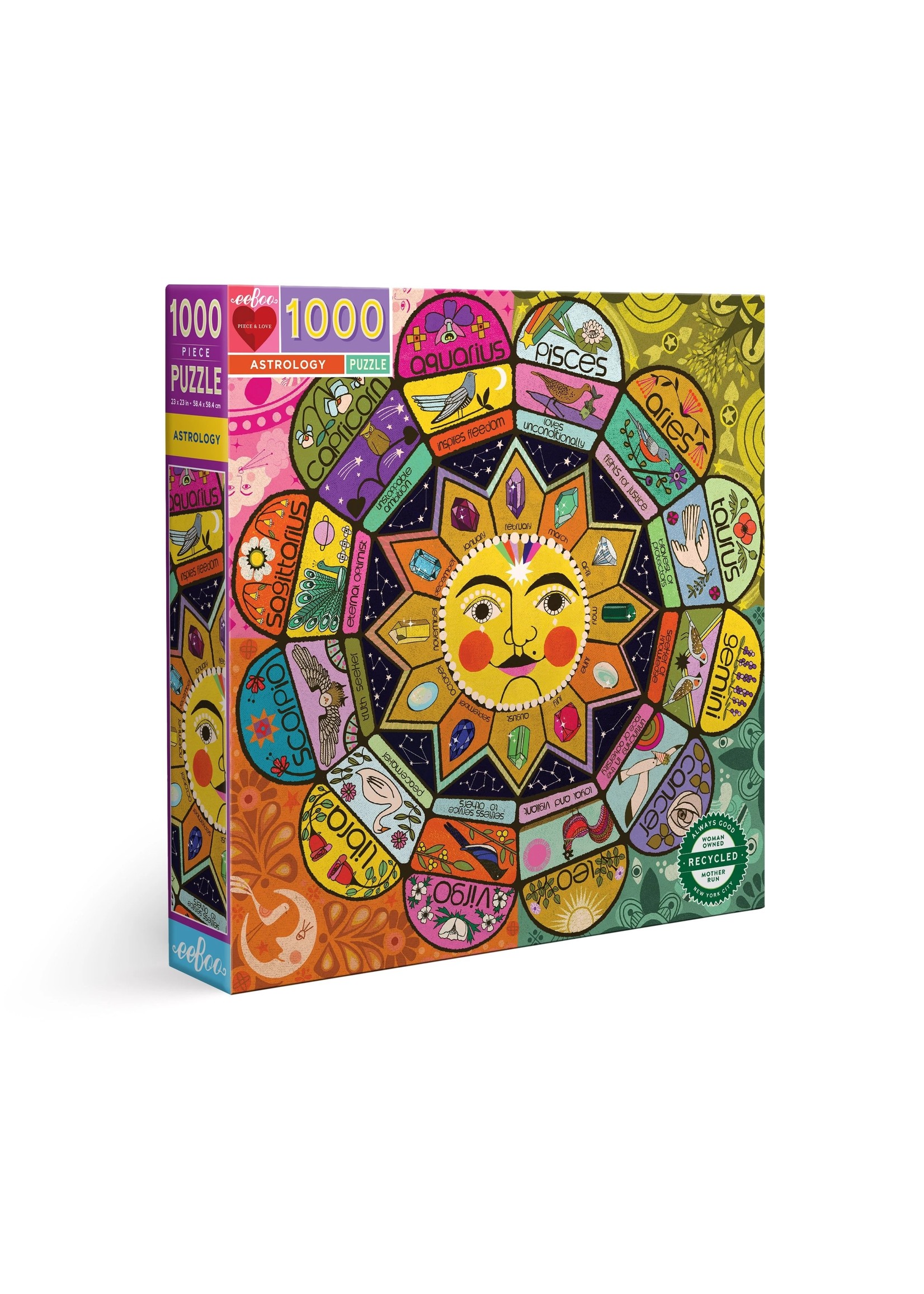 Eeboo Astrology - 1000 Piece Puzzle