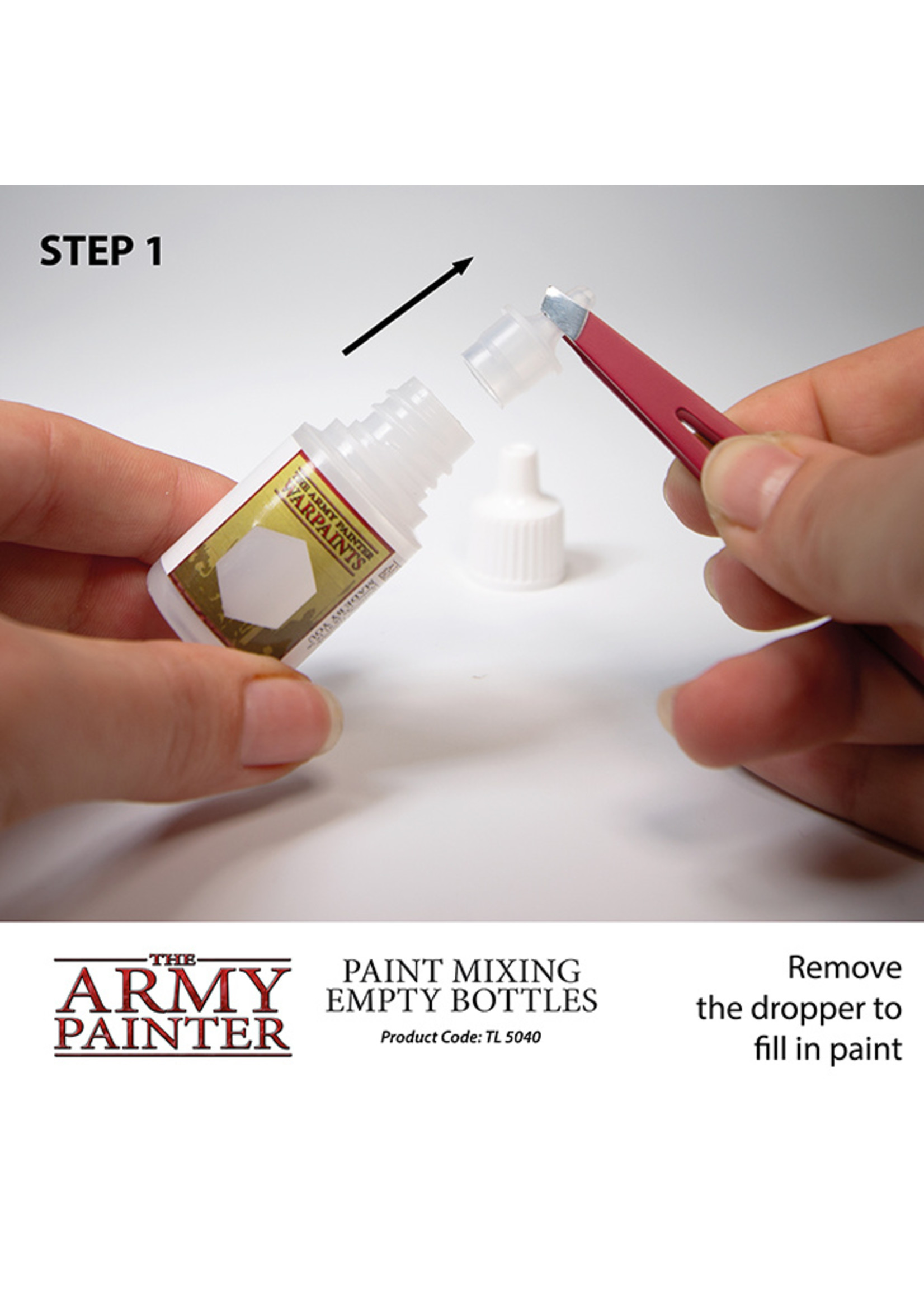 The Army Painter TL5040 - Paint Mixing Empty Bottles