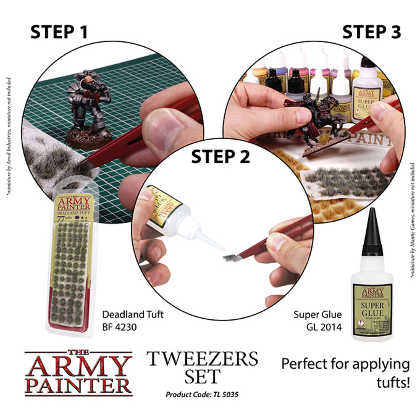 The Army Painter TL5035 - Tweezers Set