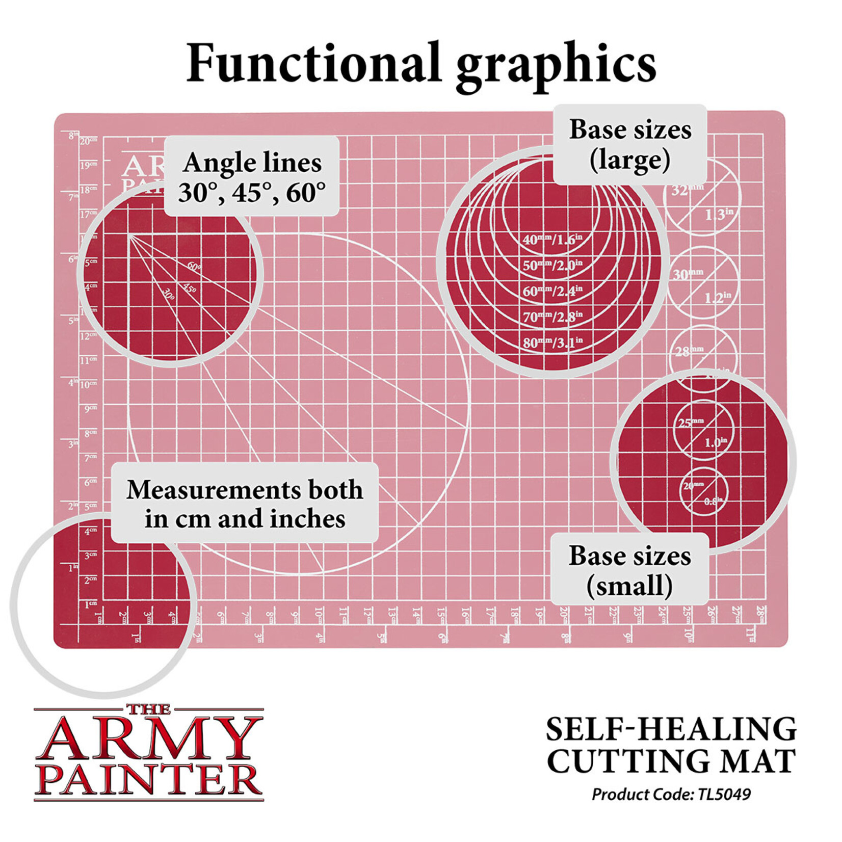 The Army Painter TL5049 - Self-Healing Cutting Mat