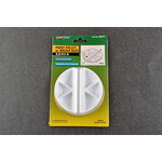 Master Tools 09974 - Paint Palette, 6 Wells with Brush Rest & Lid