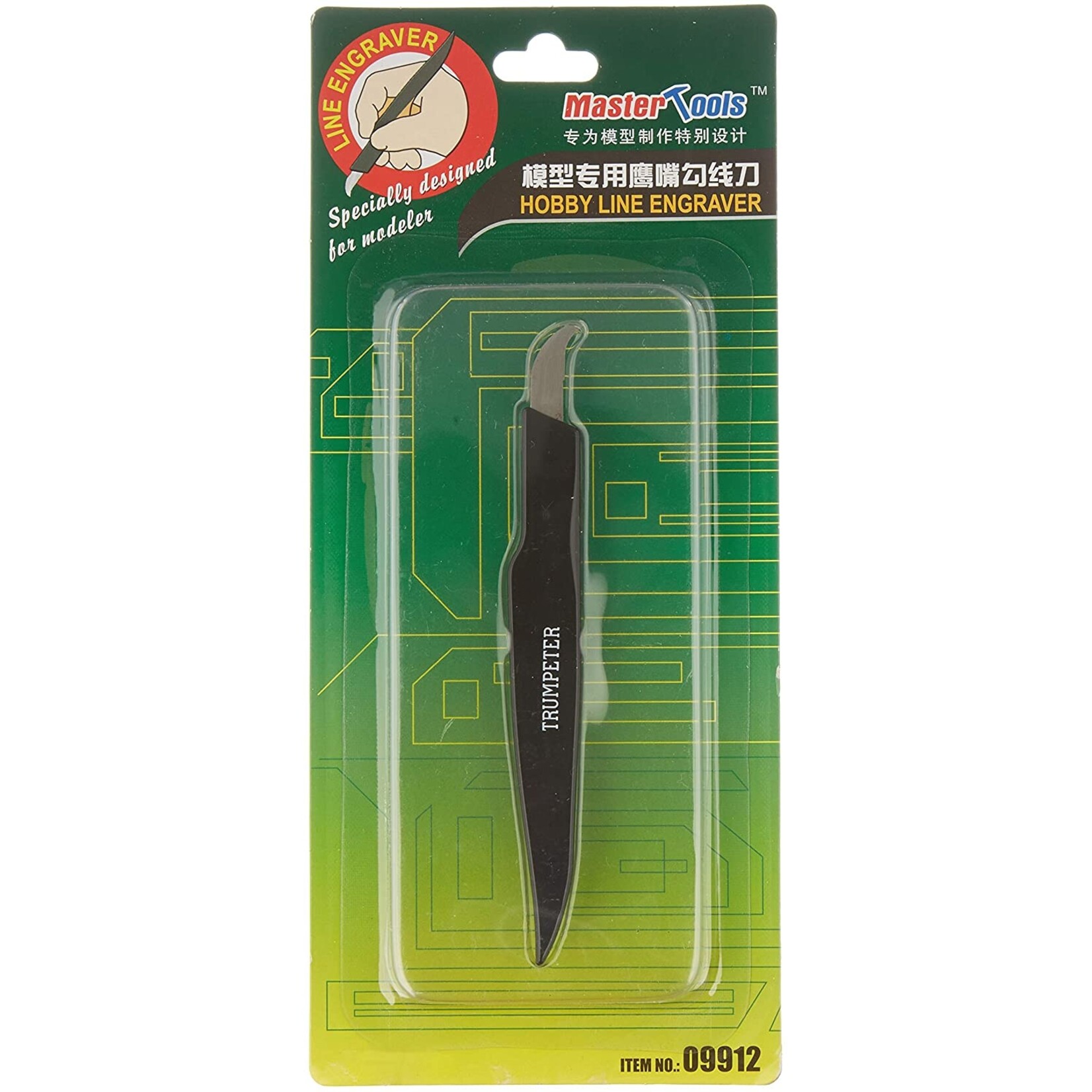 Master Tools 09912 - Panel Line Engraver Tool