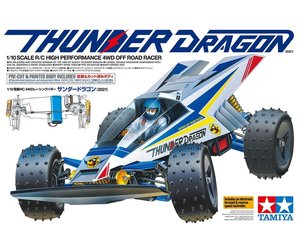 TAMIYA THUNDER DRAGON 4WDオフロードレーサー tamiya-1-10-thunder-dragon-
