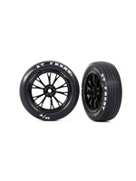 Traxxas 9474 - Weld Gloss Black Wheels, Tires