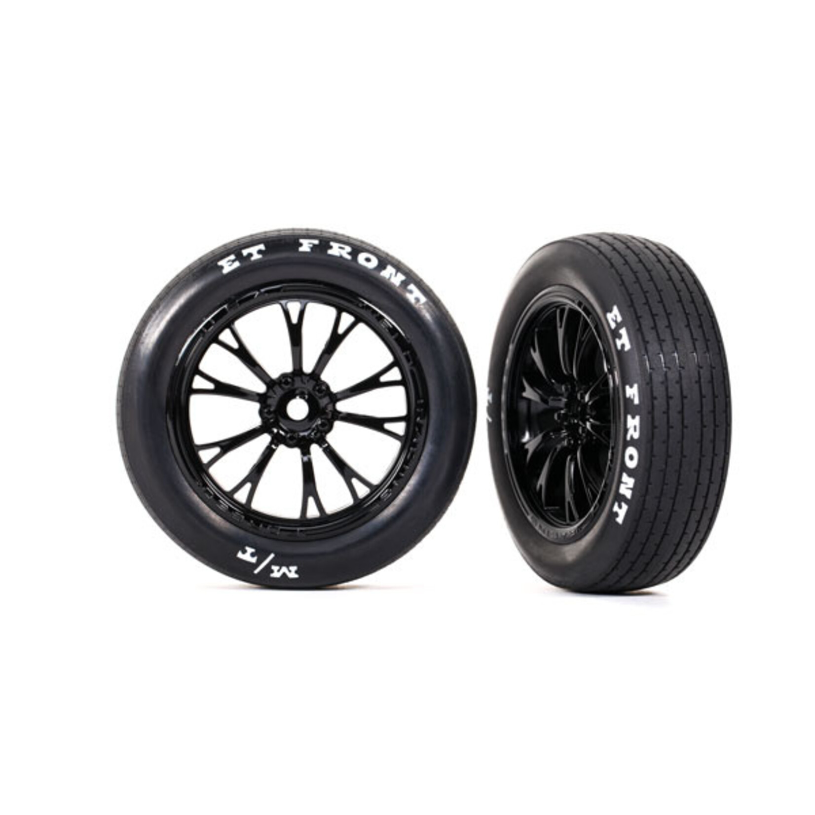 Traxxas 9474 - Weld Gloss Black Wheels, Tires