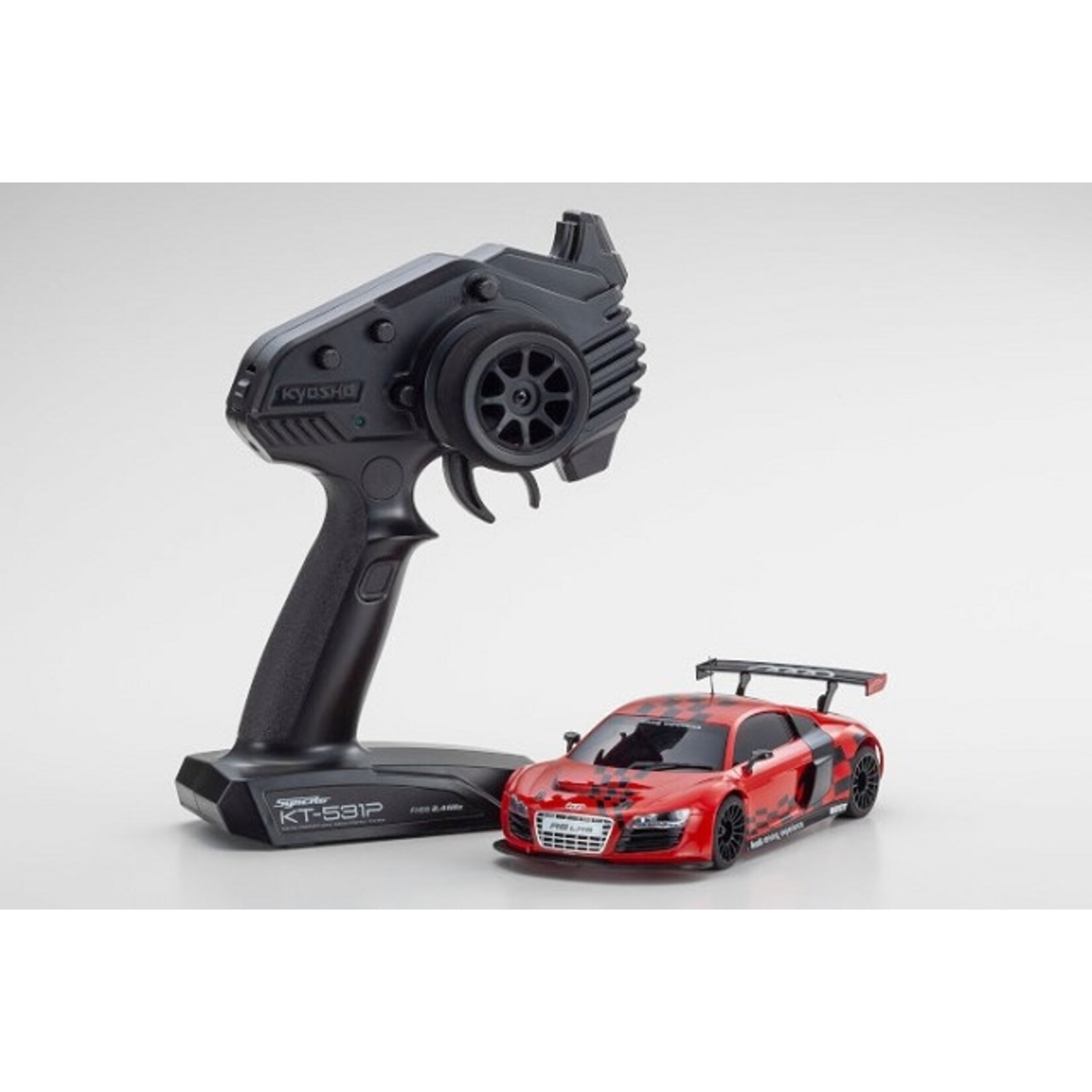 Kyosho 32329SR - MINI-Z RWD Audi R8 LMS 2010 Red/Black - Readyset