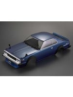 Killerbody 48700 - 1/10 1977 Skyline 2000 GT-ES Pre-Painted Touring Car Body (Blue)