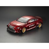 Killerbody 48659 - 1/10 Killerbody Lexus RC F Wide Body Kit (Clear