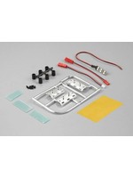 Killerbody 48351 - 1/10 Killerbody Touring Car License Plate Kit w/LED