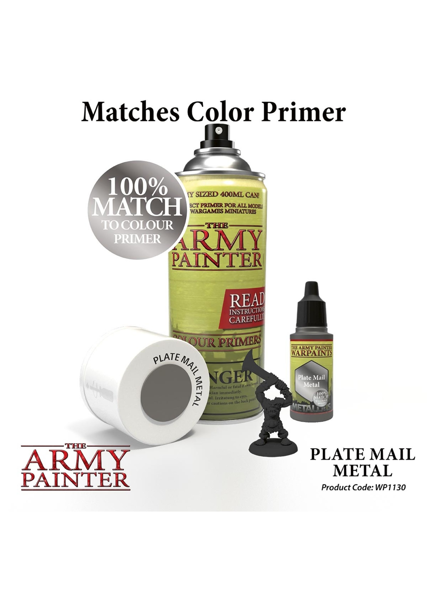  The Army Painter Color Primer Spray Paint, Matt Black