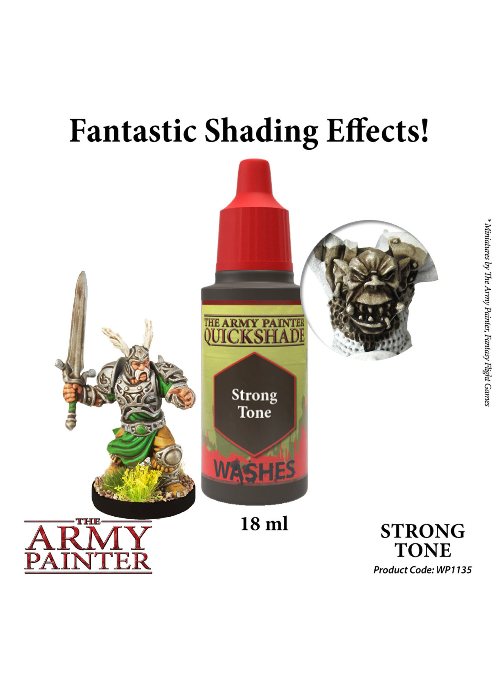 The Army Painter WP1135 - Quickshade Strong Tone 18ml Wash