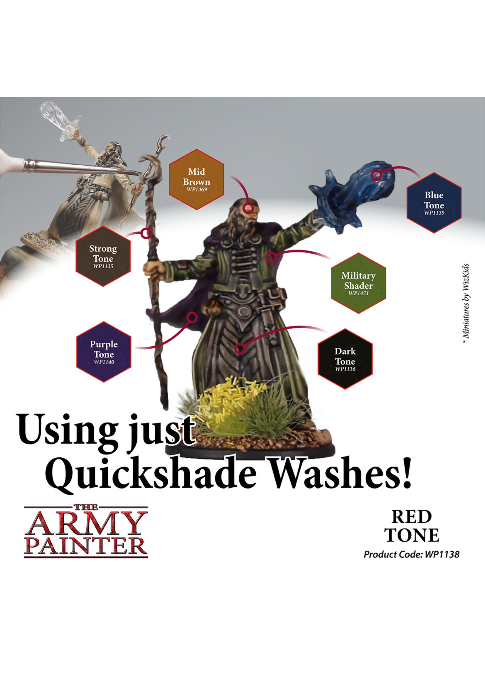 The Army Painter WP1138 - Quickshade Red Tone 18ml Wash