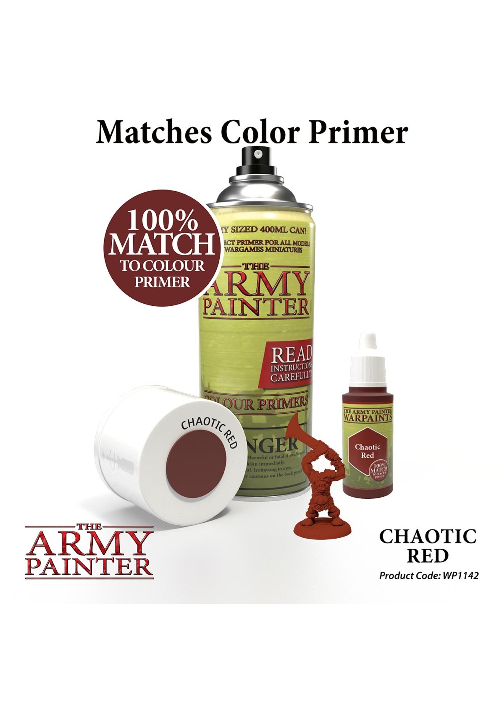 The Army Painter WP1142 - Chaotic Red 18ml Acrylic Paint