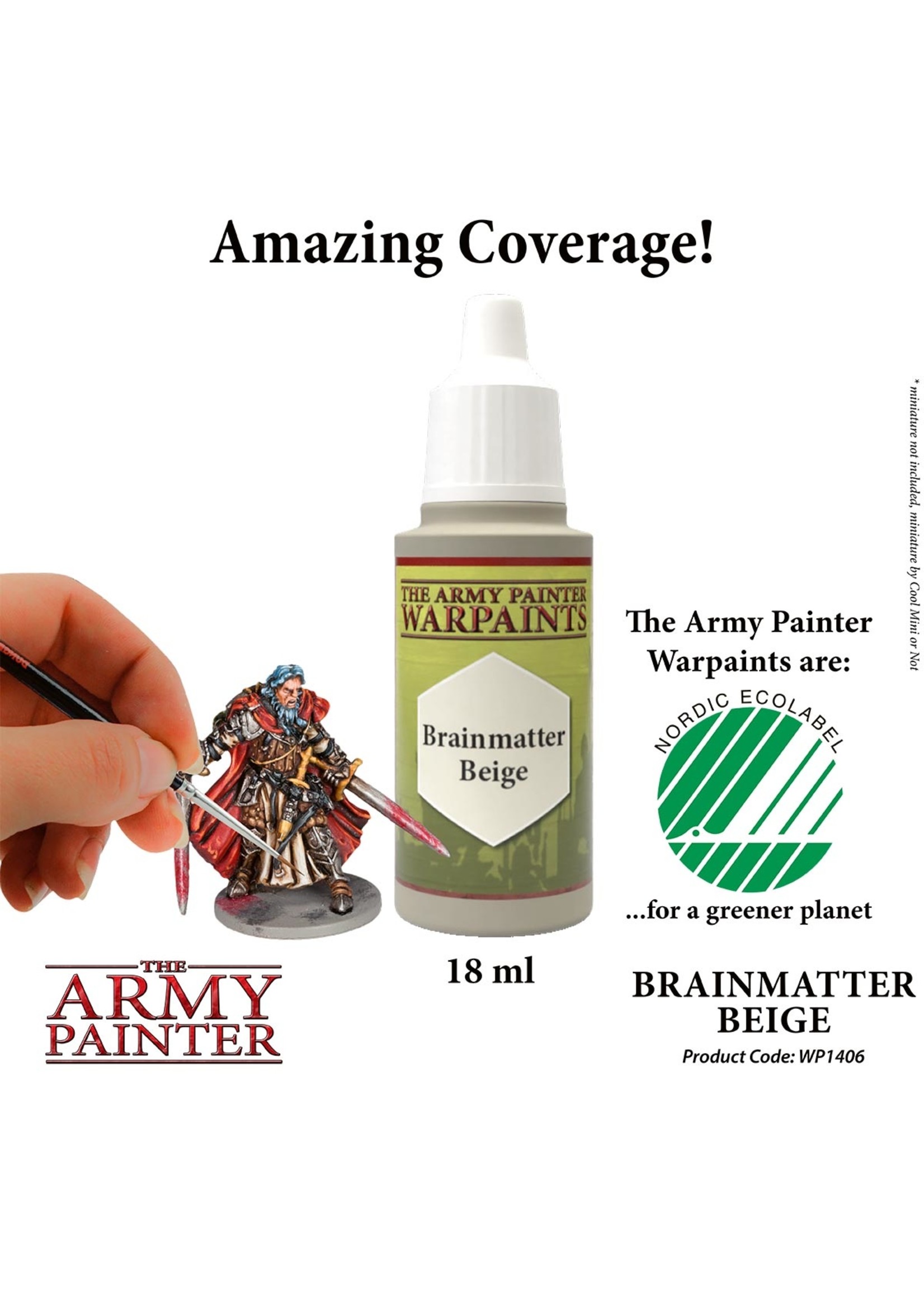 The Army Painter WP1406 - Brainmatter Beige 18ml Acrylic Paint