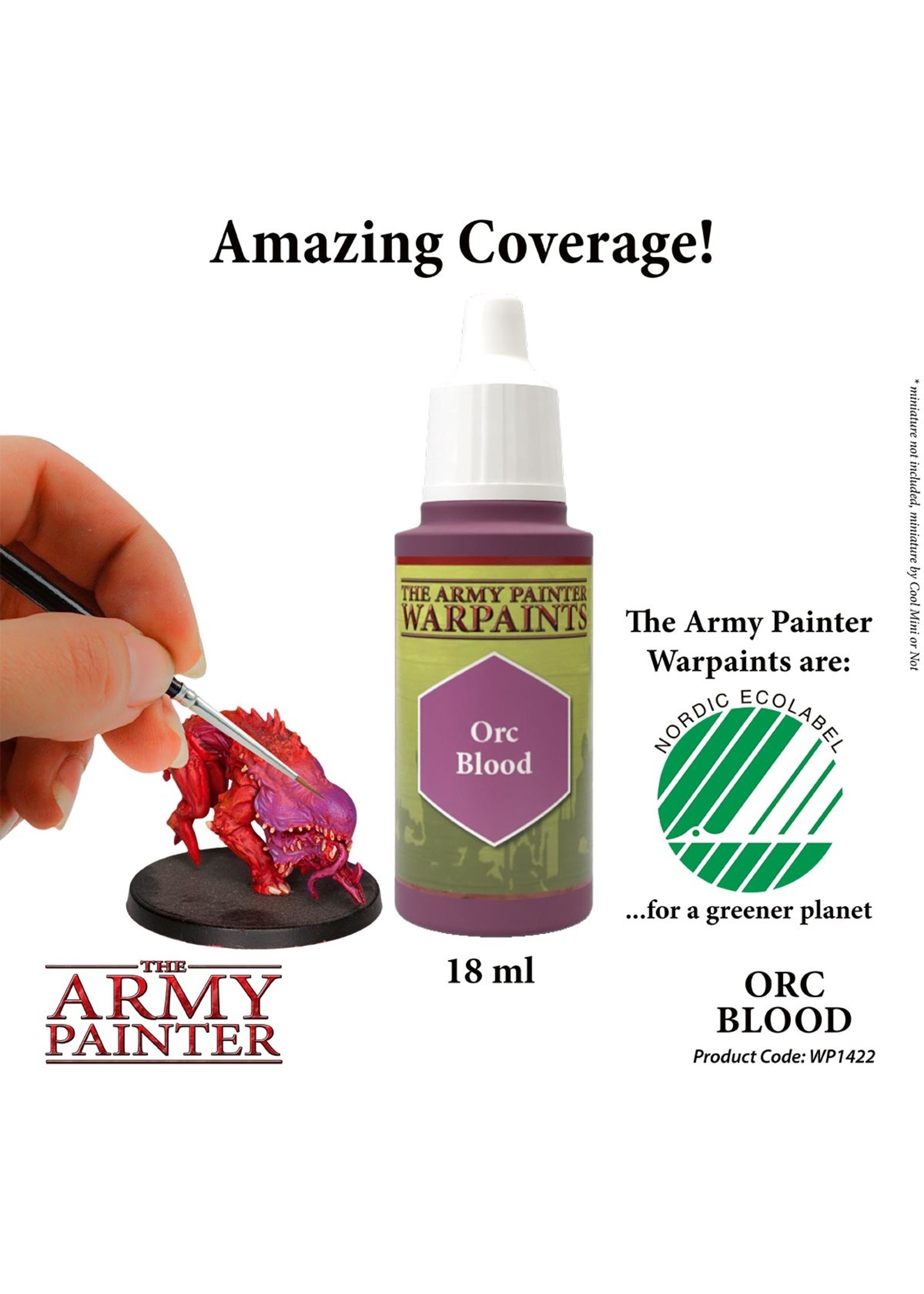 The Army Painter WP1422 - Orc Blood 18ml Acrylic Paint