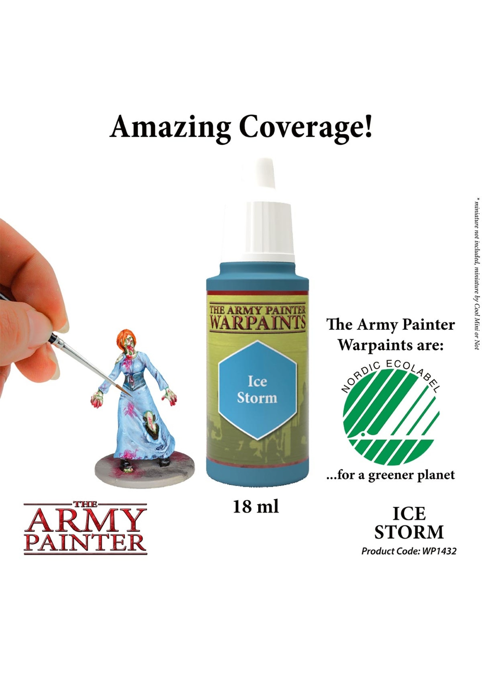 The Army Painter WP1432 - Ice Storm 18ml Acrylic Paint