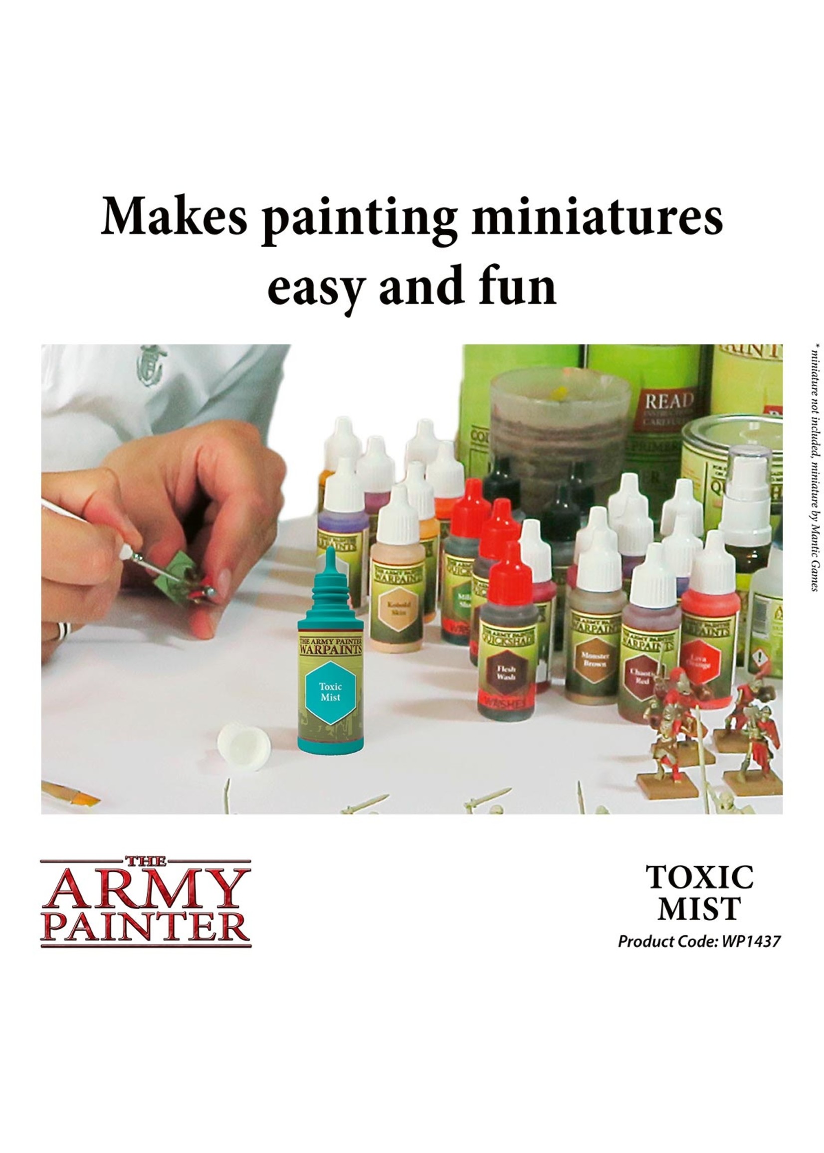 The Army Painter WP1437 - Toxic Mist 18ml Acrylic Paint