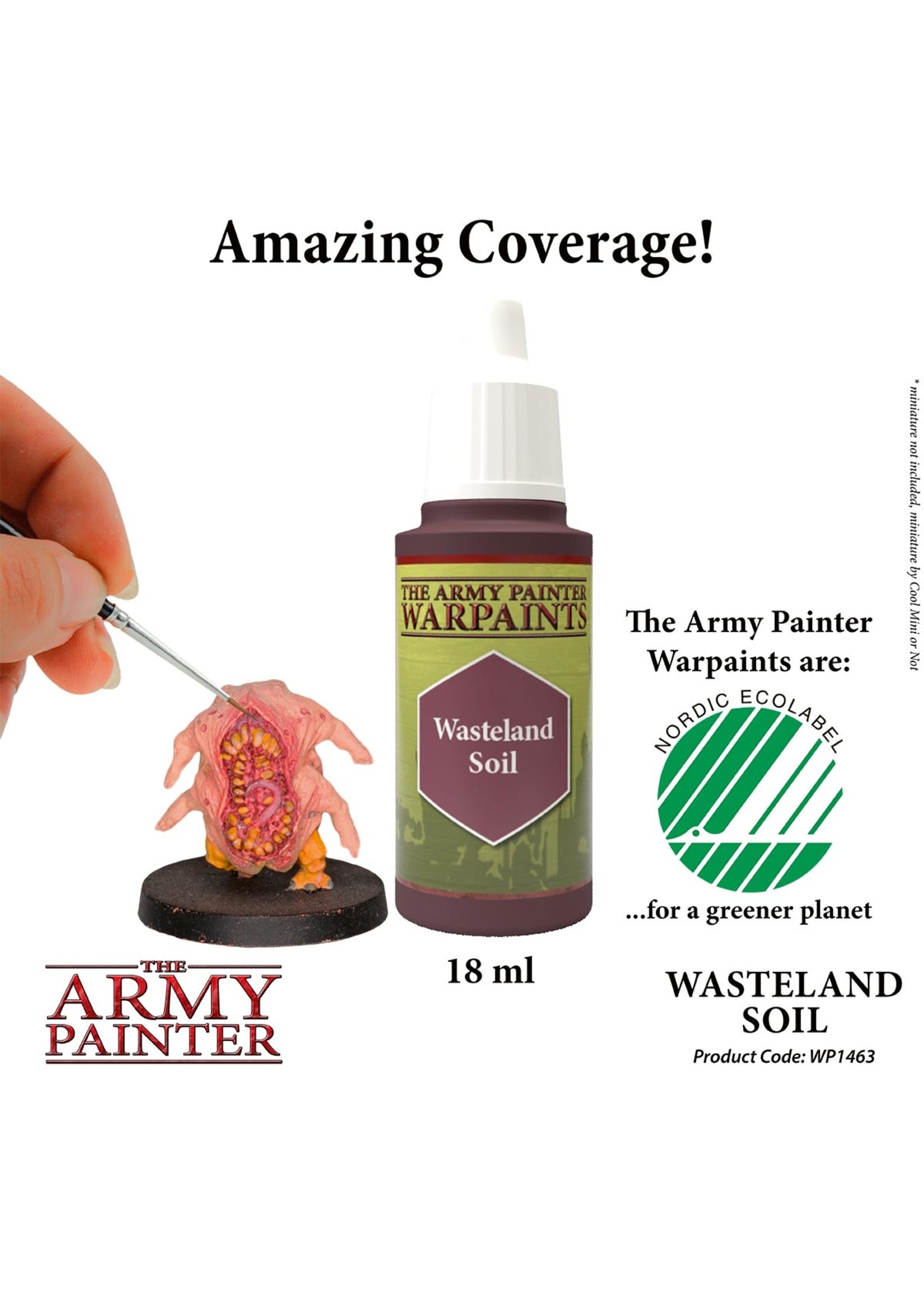 The Army Painter WP1463 - Wasteland Soil 18ml Acrylic Paint