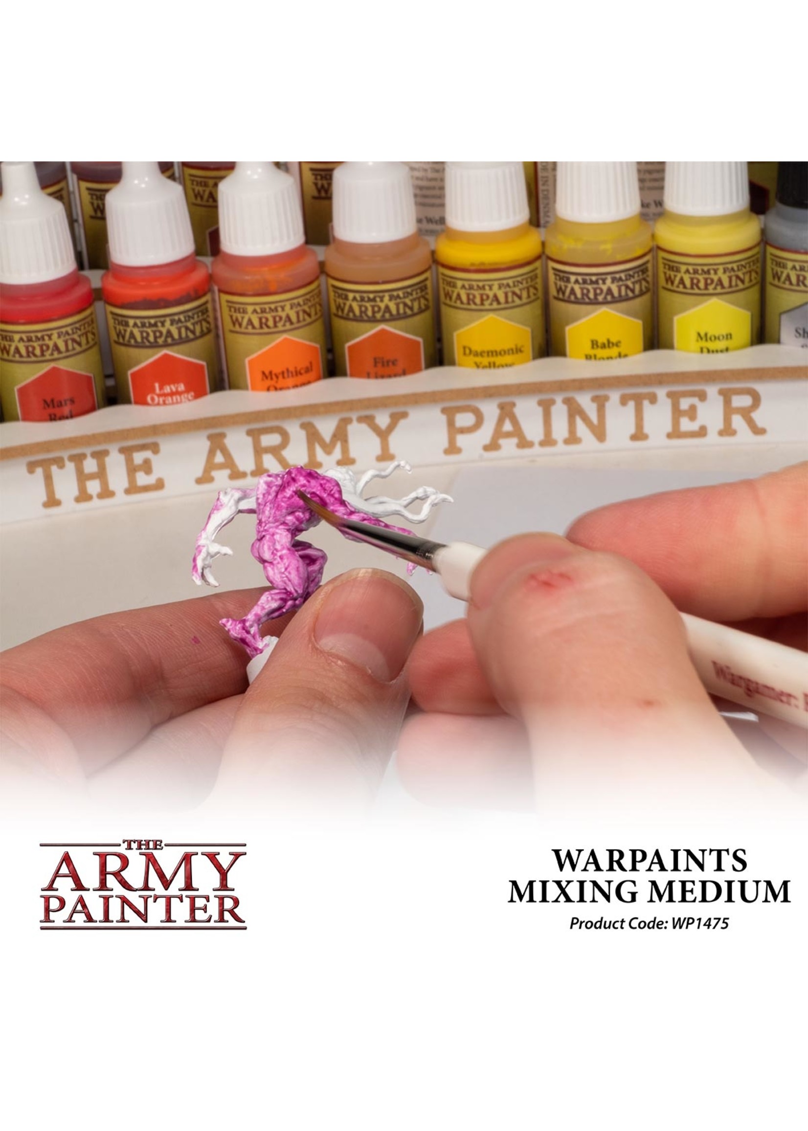 The Army Painter WP1475 - Warpaints Mixing Medium 18ml Acrylic Paint