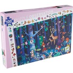 Djeco Observation Puzzle - Enchanted Forest - 100 Piece Puzzle