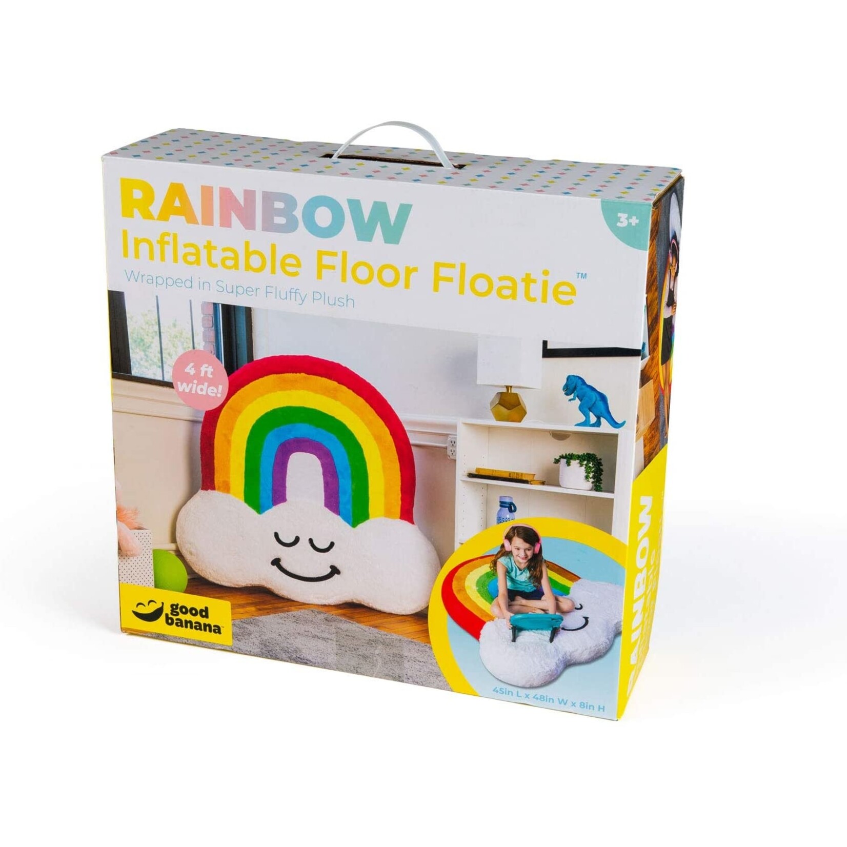 Good Banana Rainbow Inflatable Floor Floatie