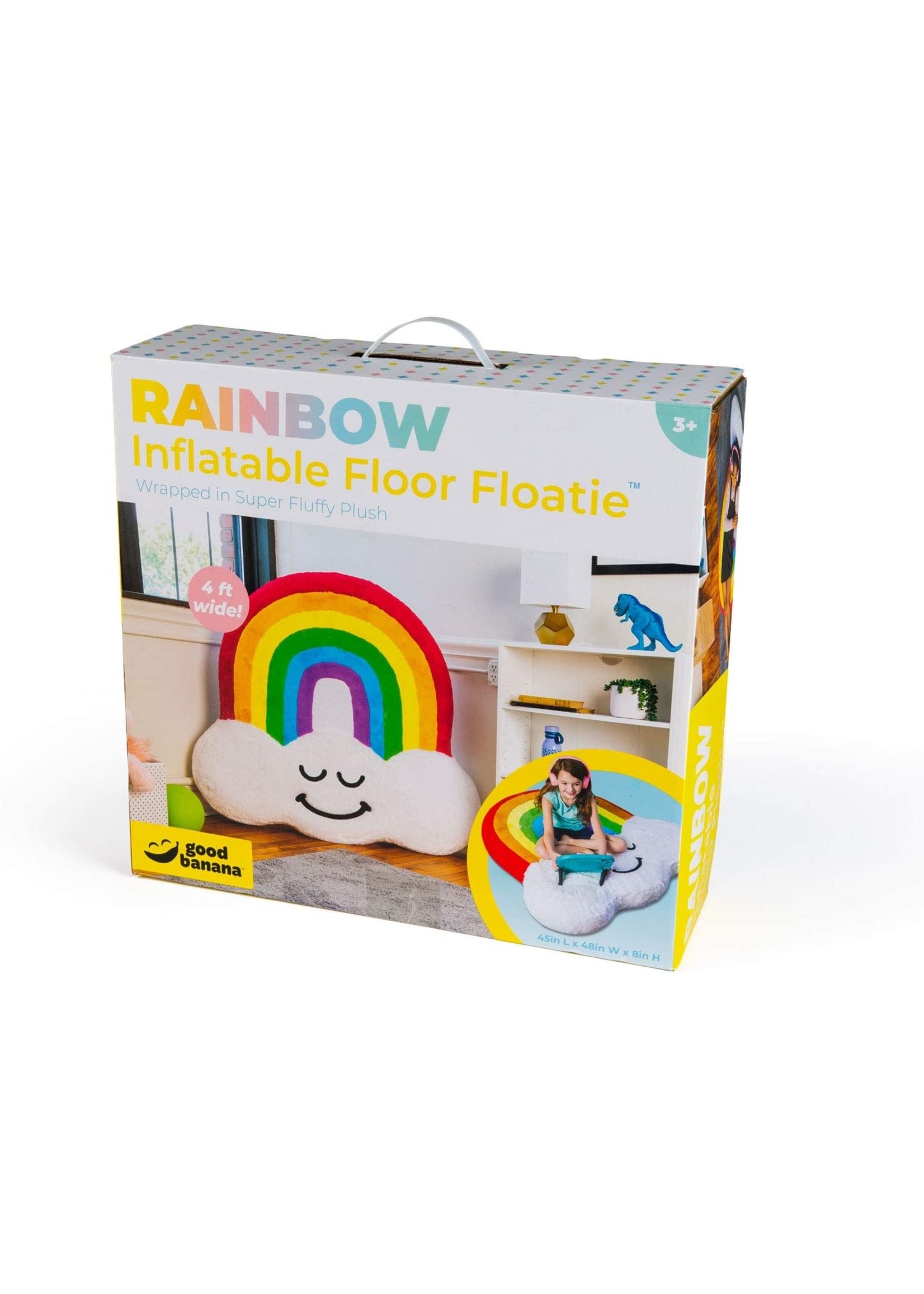 Good Banana Rainbow Inflatable Floor Floatie