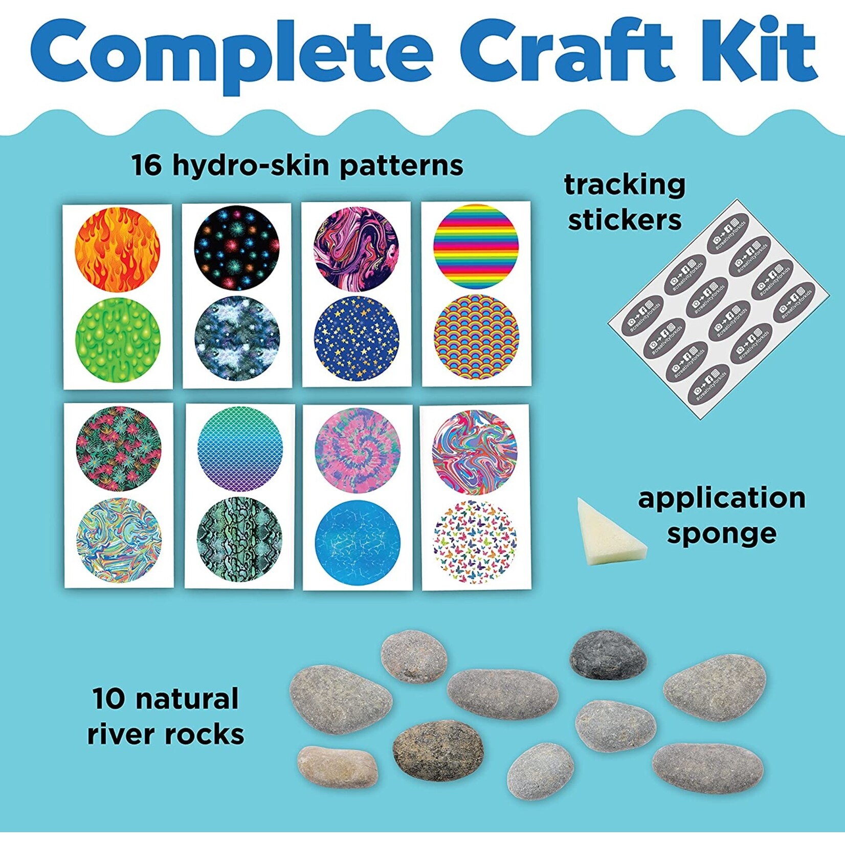 Creativity for Kids Hide & Seek - Hydro Dip Rocks