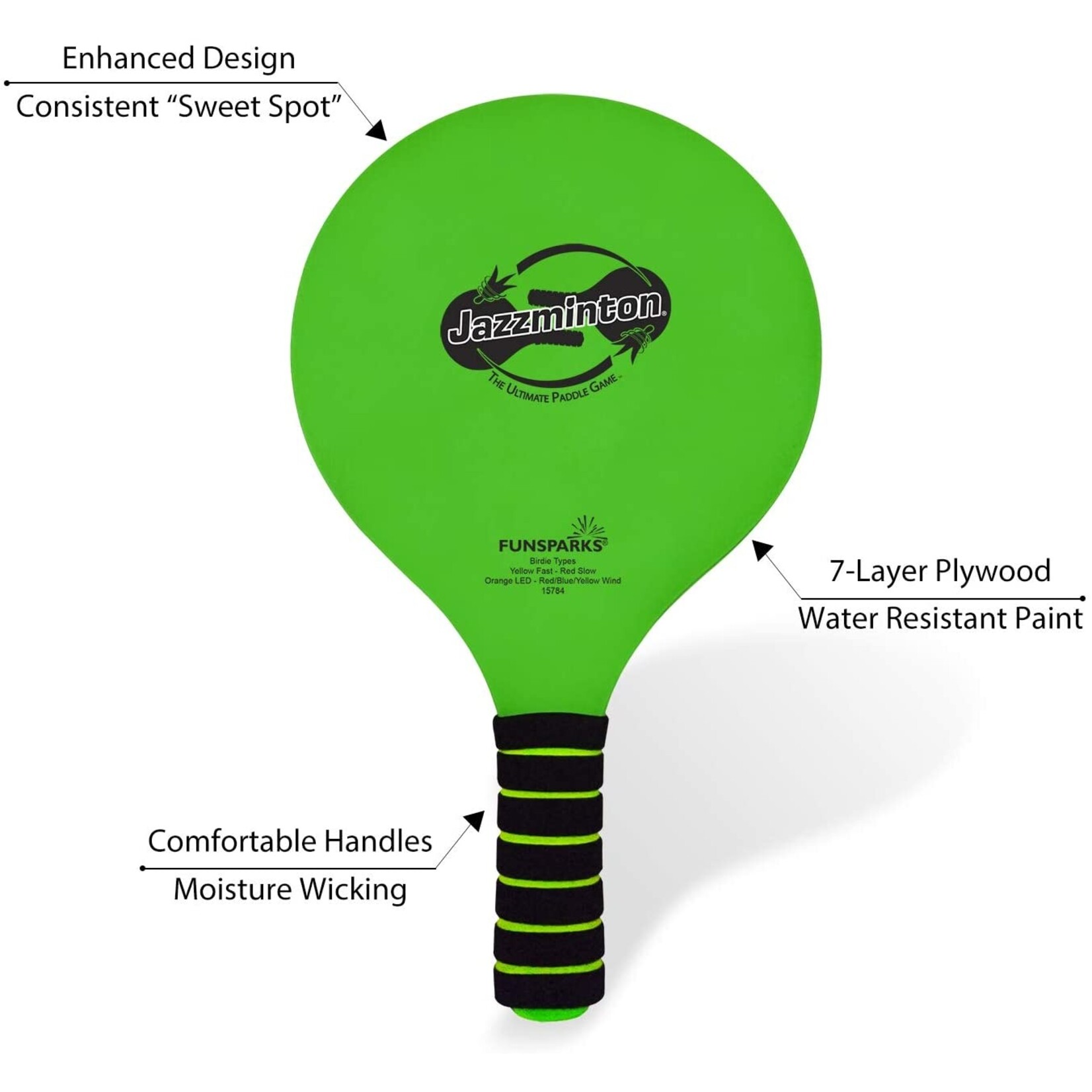 Funsparks Jazzminton Deluxe Pro Pack
