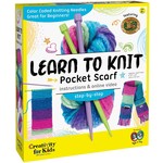 Creativity for Kids Learn to Knit - Pocket Scarf