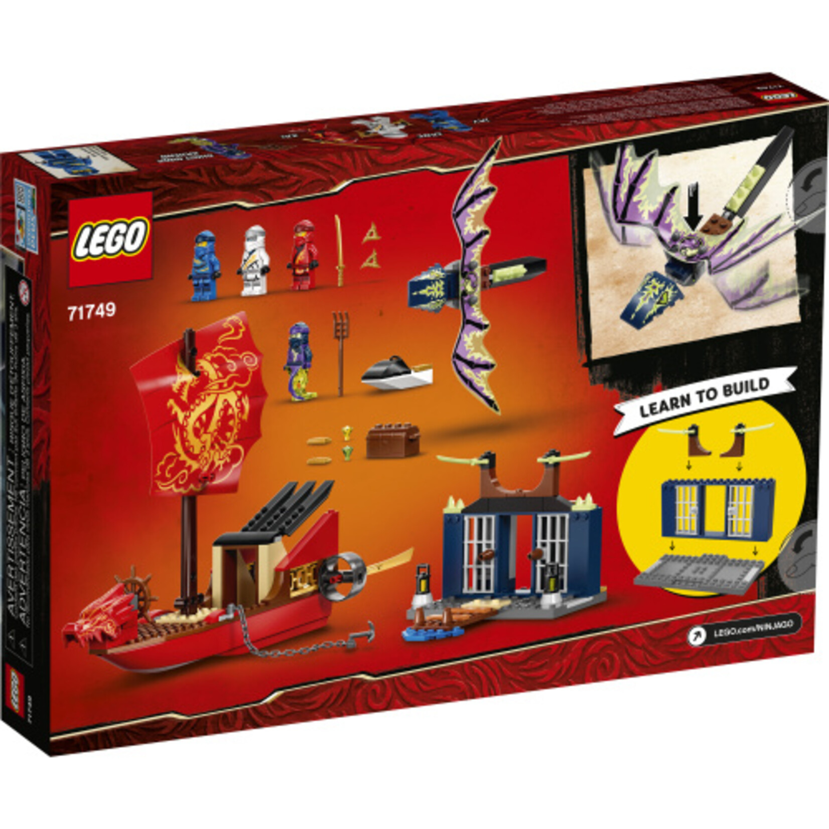 LEGO® NINJAGO® 71749 - Final Flight of Destiny's Bounty